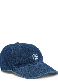 Jeremy logo-embroidered denim cap