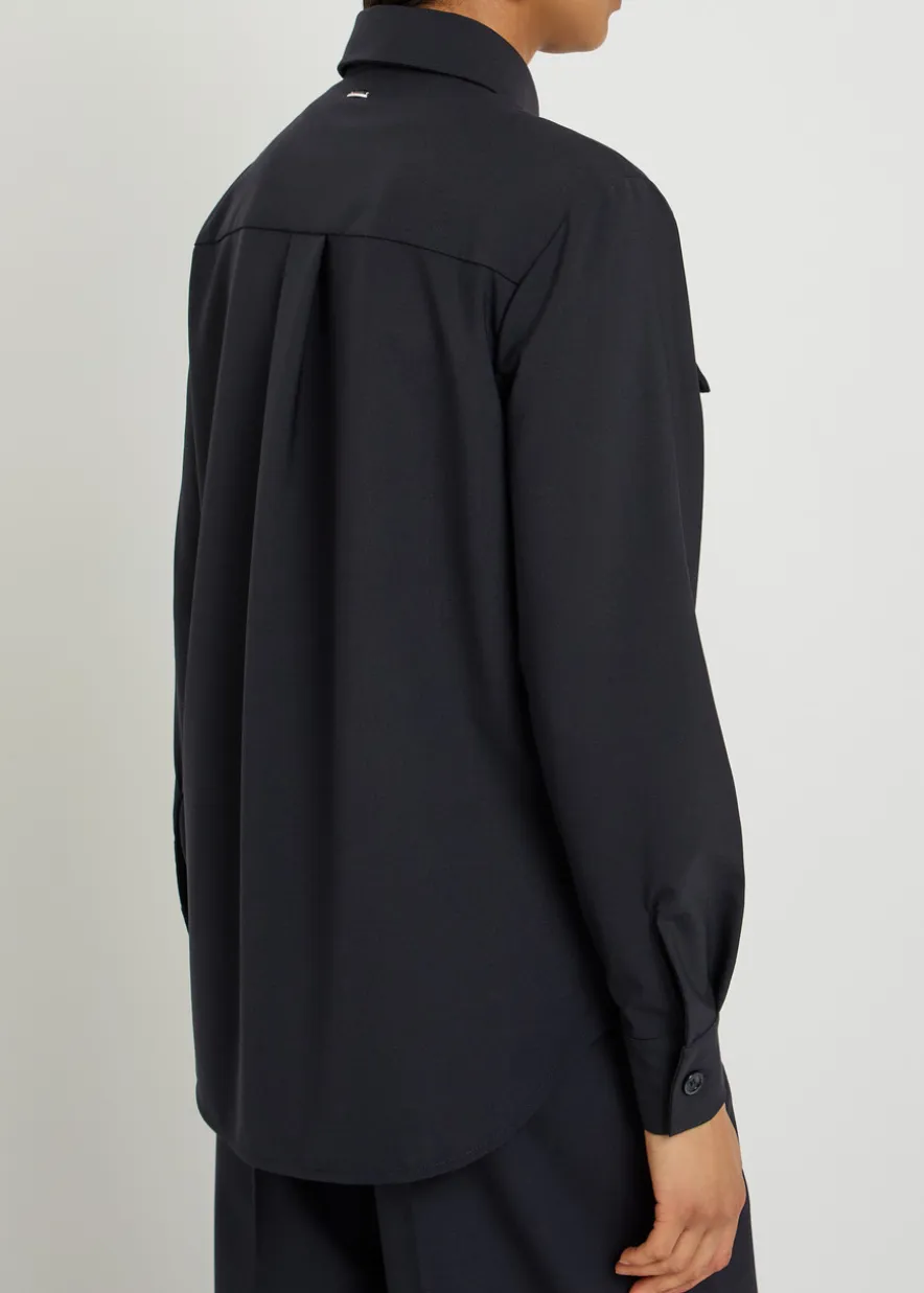 Jersey overshirt