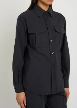 Jersey overshirt