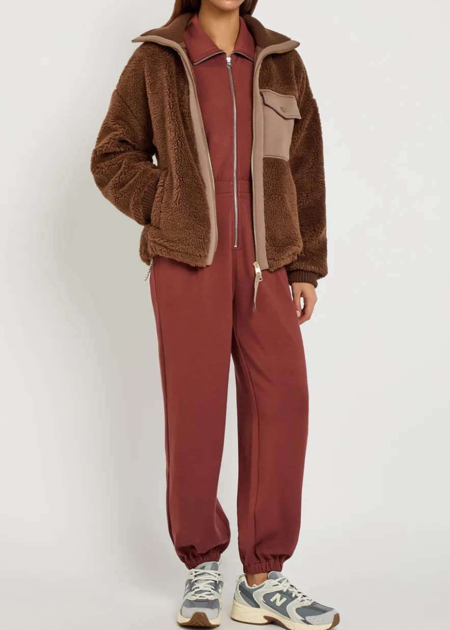 Jessie stretch-jersey jumpsuit