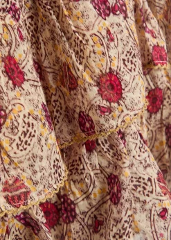 Jocadia floral-print cotton shorts