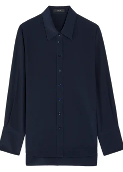 Joe silk-crepe shirt