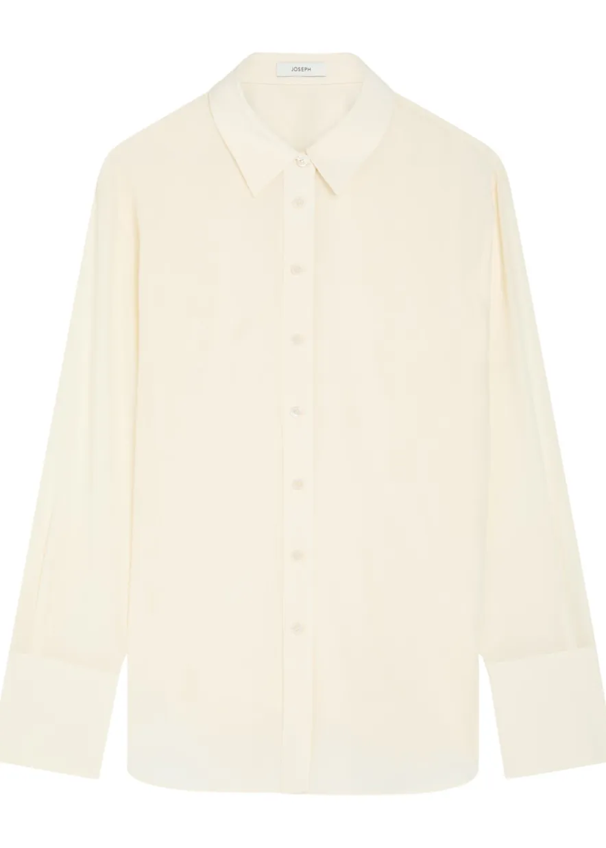 Joe silk-crepe shirt