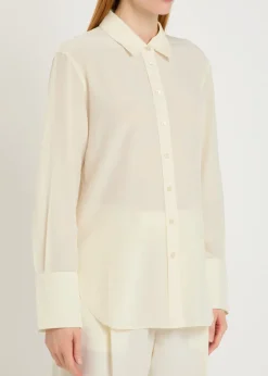 Joe silk-crepe shirt