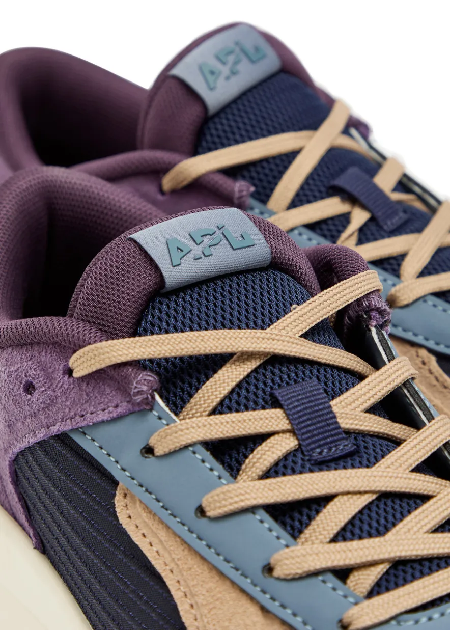 Jogger panelled mesh sneakers