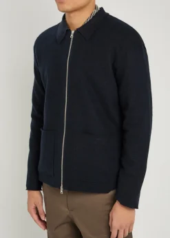 Jonas knit wool jacket