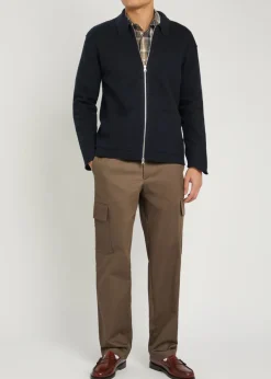 Jonas knit wool jacket