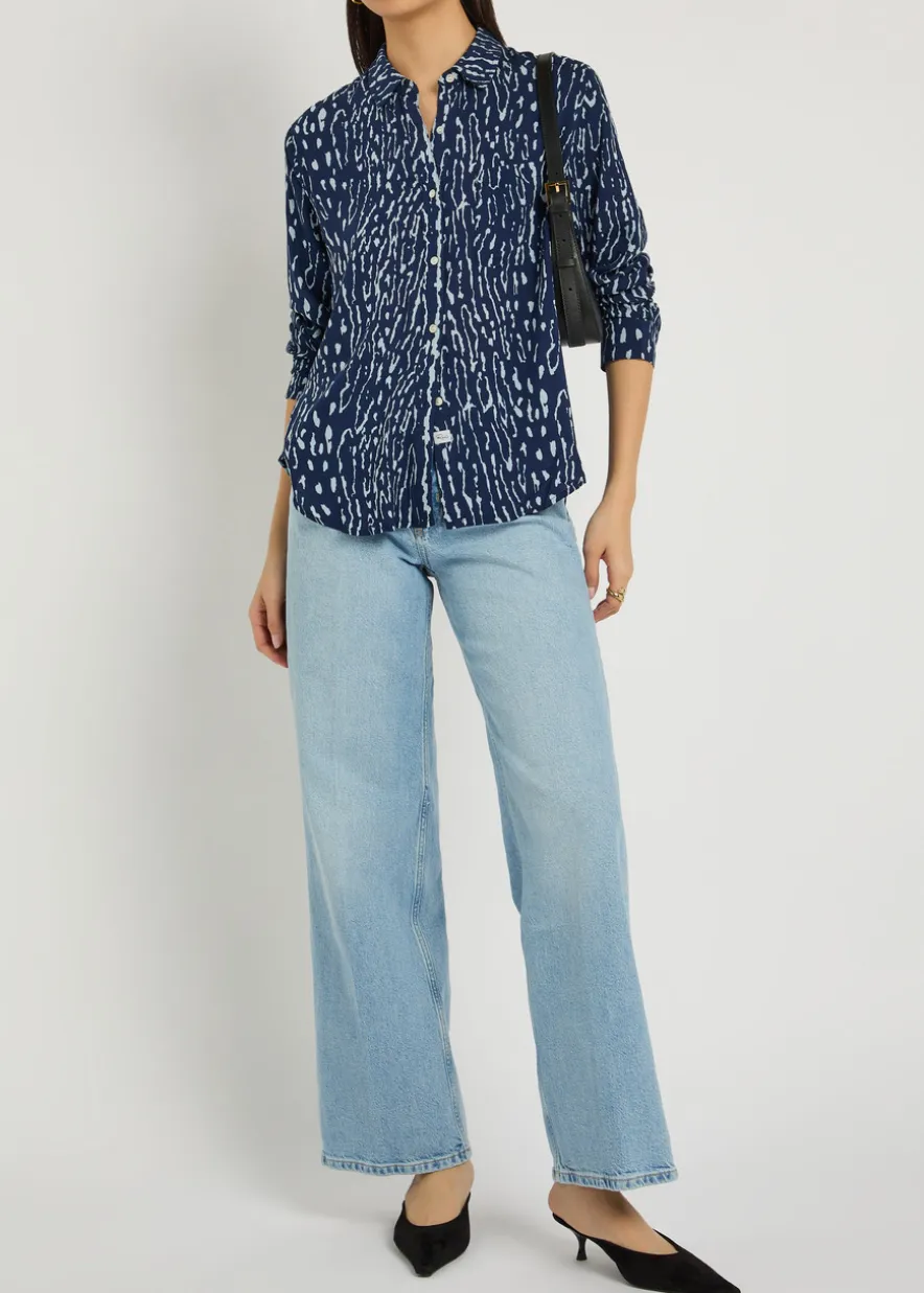 Josephine patterned jersey shirt