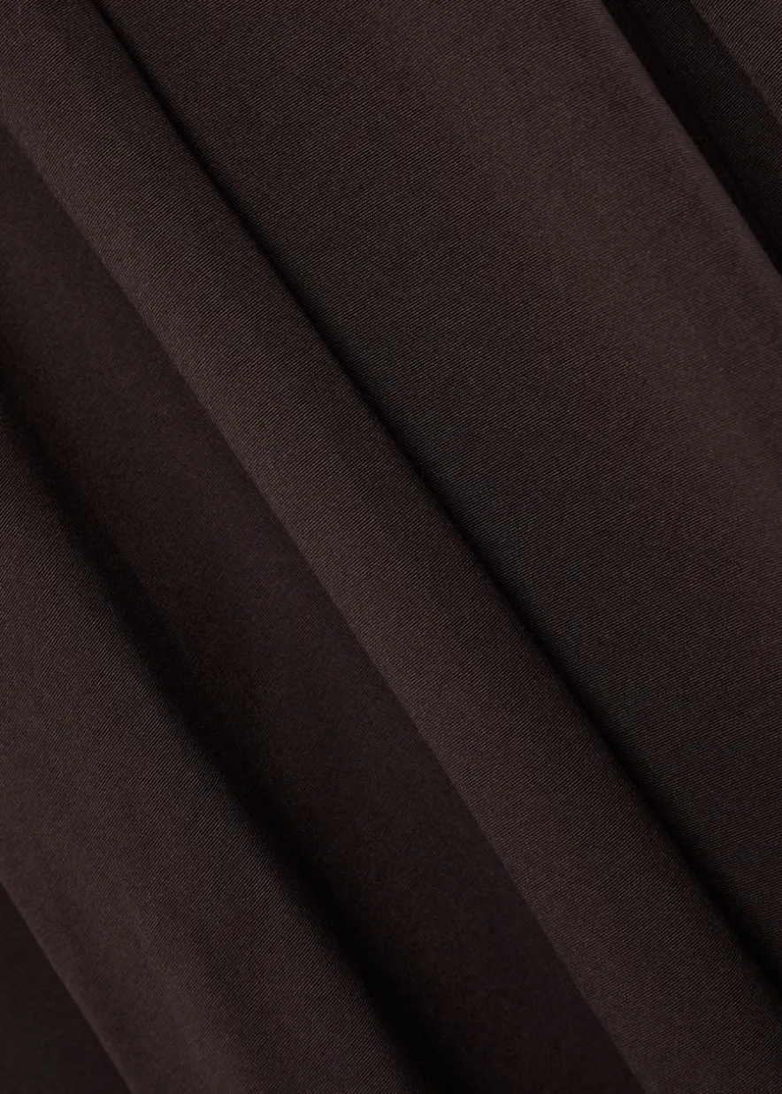 Joy cotton-blend maxi dress