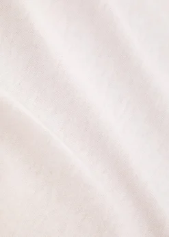 Jules logo cotton and linen-blend T-shirt