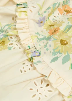 Juliette floral-print cotton maxi dress