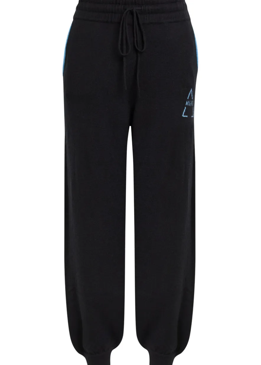 J Vita logo cashmere sweatpants