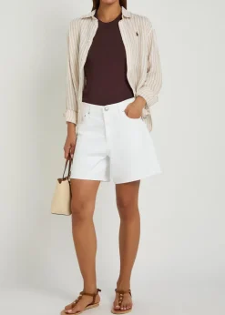 Kaia denim shorts