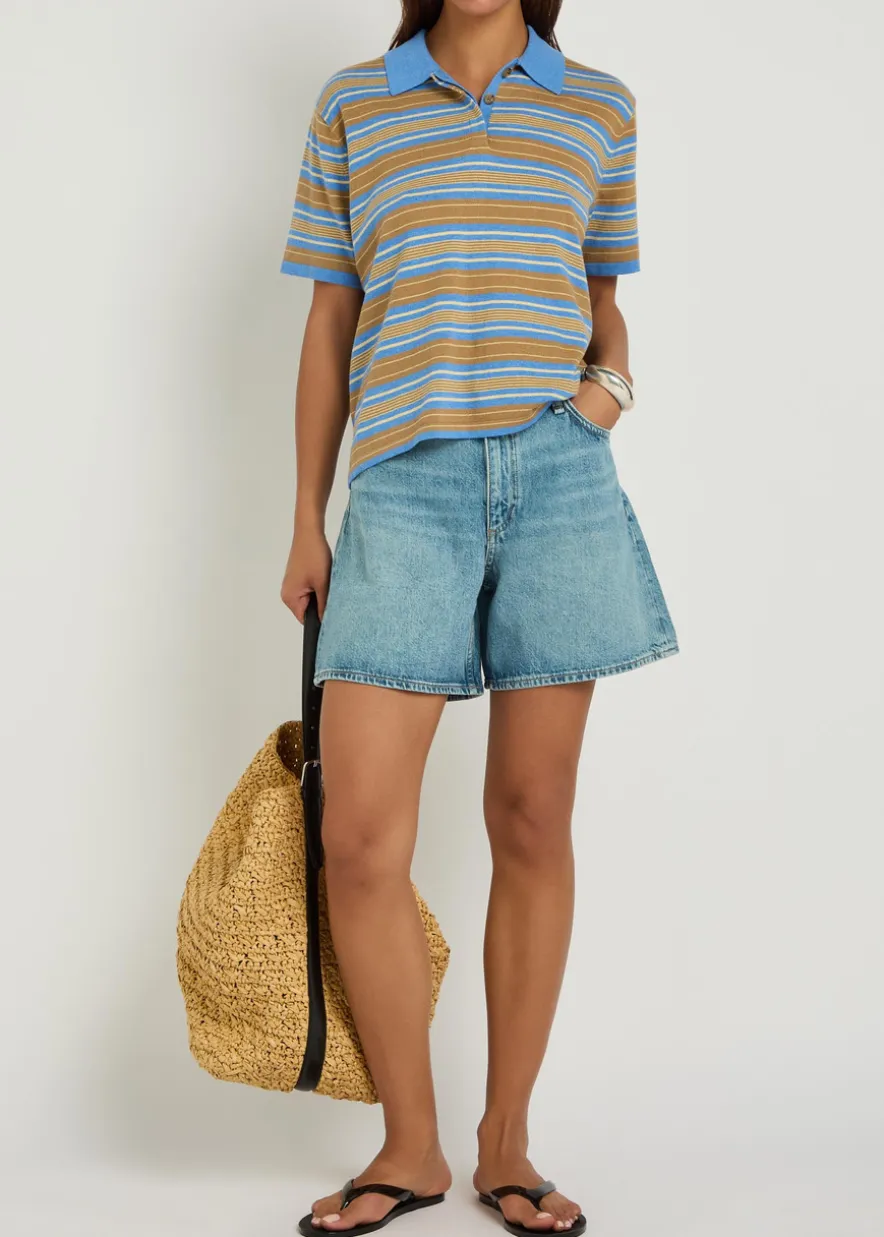 Kaia denim shorts