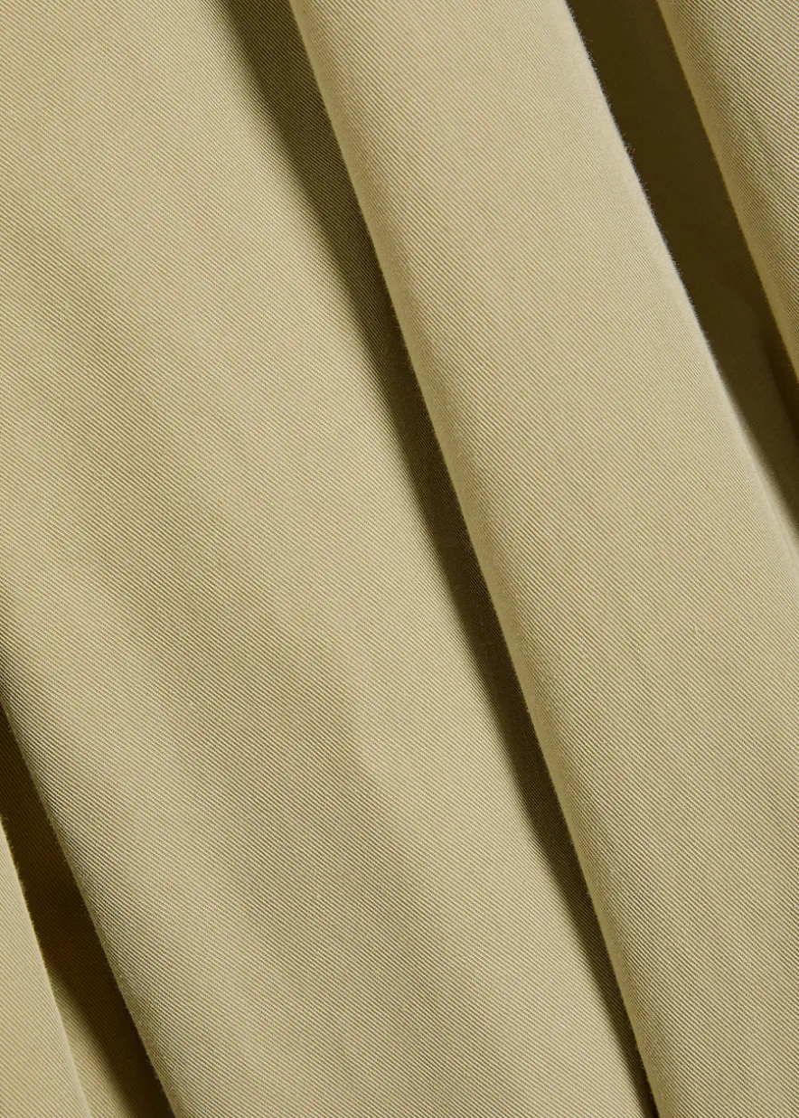Kalani balloon-leg cotton-blend poplin trousers