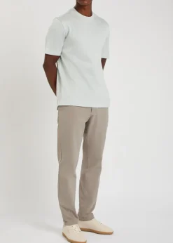 Kane tapered-leg stretch-cotton chino trousers