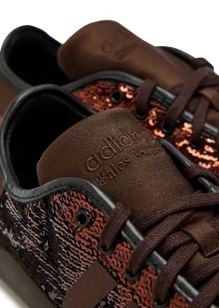 Karintha sequin and satin sneakers