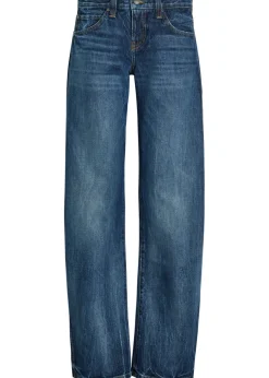 Karo barrel-leg jeans