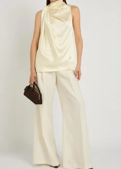 Kate draped silk top