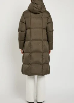 Katya hooded padded nylon coat
