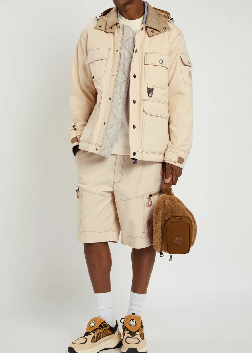 Kelpius padded cotton-twill overshirt jacket