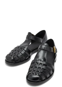Kelsey woven leather sandals