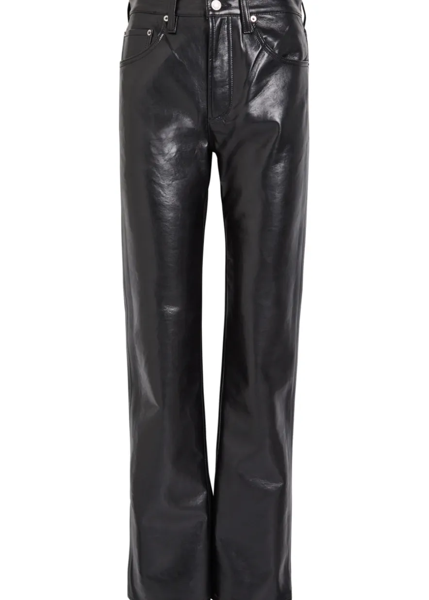 Kick Boot bootcut leather trousers