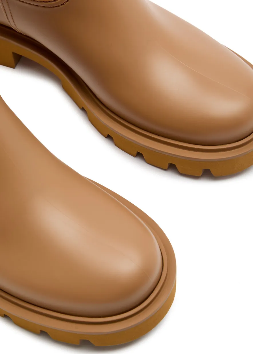 Kickstream rubber wellington ankle boots
