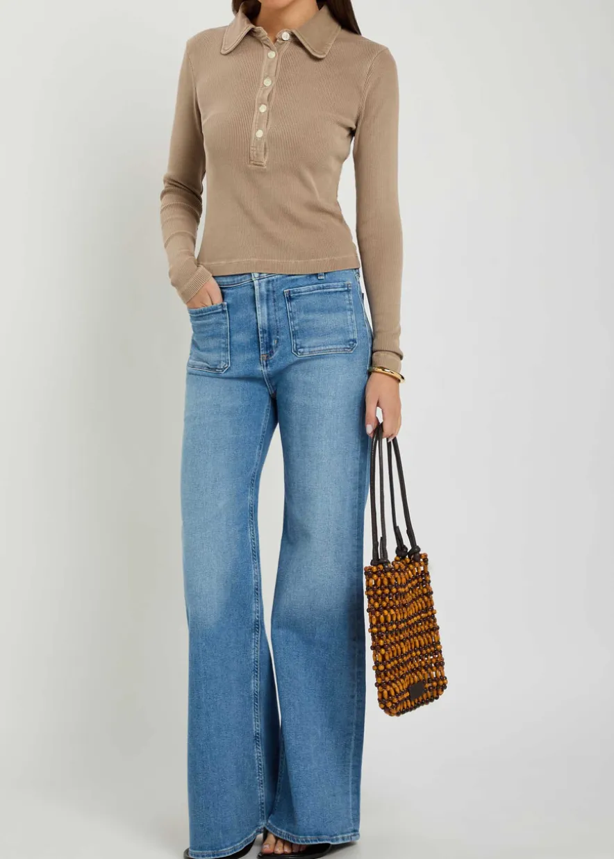 Kimberly flared-leg jeans