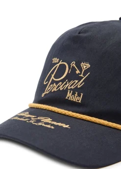 Kingsley logo-embroidered cotton-blend cap