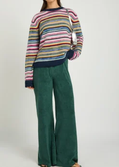 Kismet striped cashmere jumper