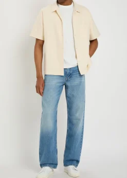 Knit cotton shirt