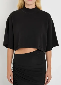 Knit crop top