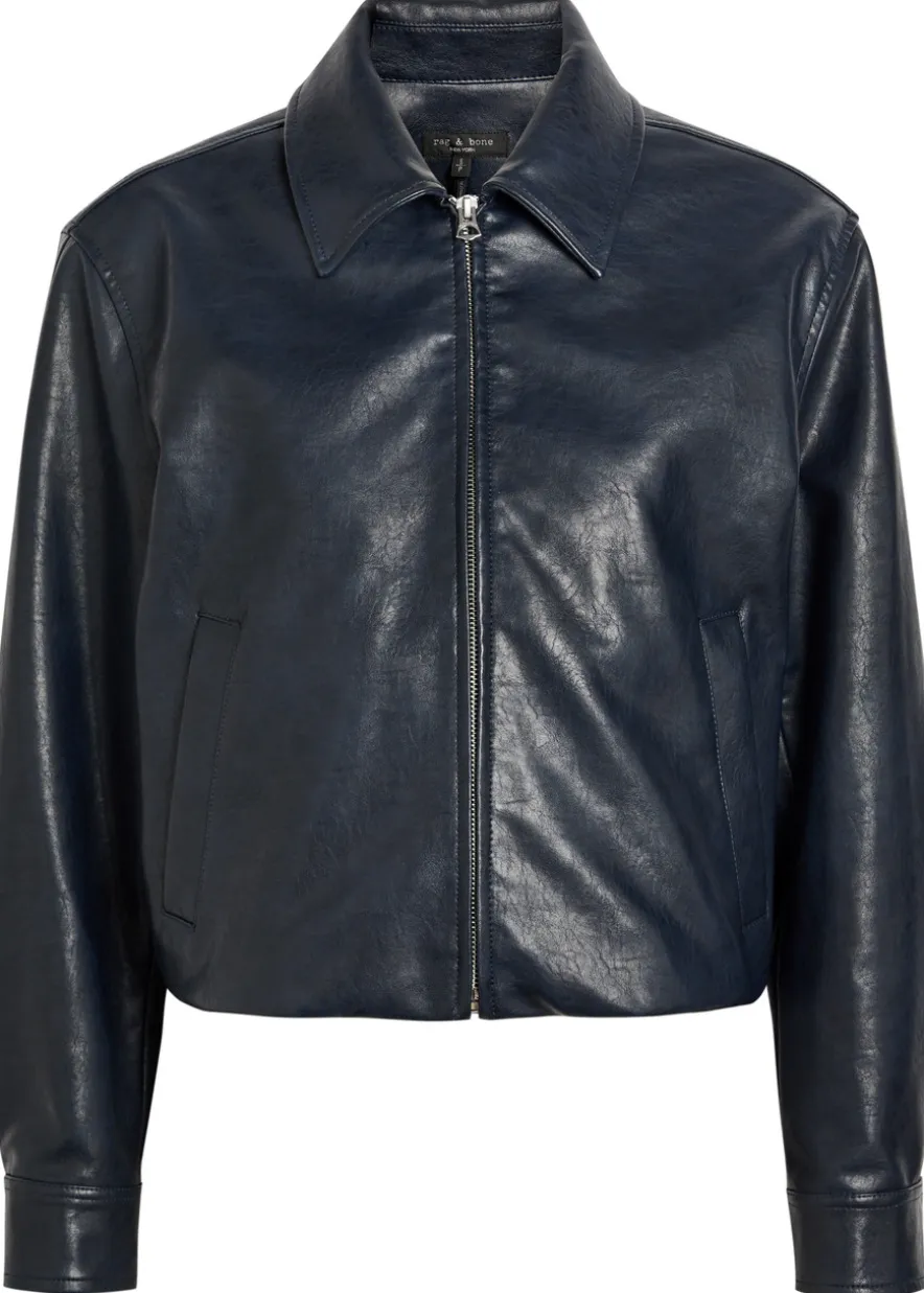 Krista faux leather jacket