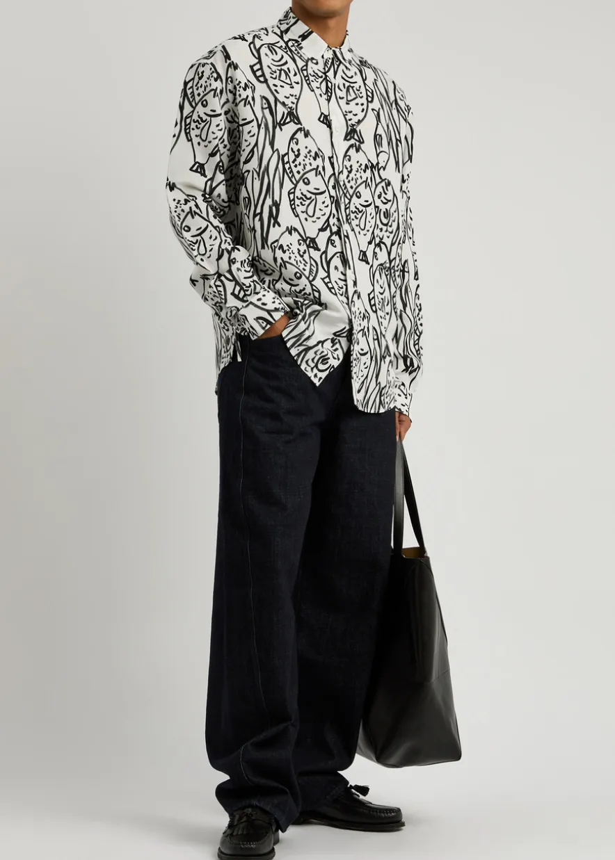 La Chemise Simon printed woven shirt