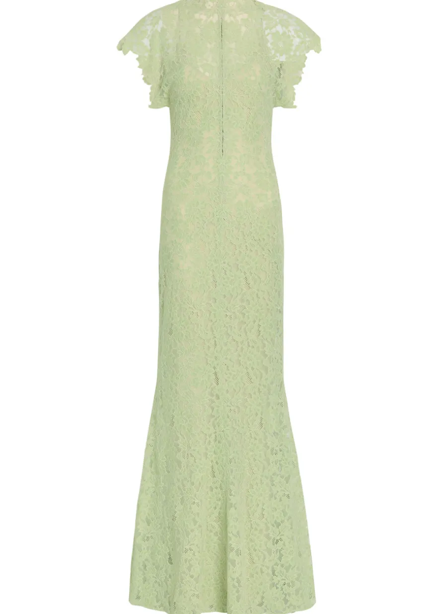 Laia floral lace maxi dress