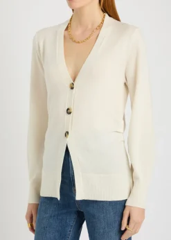 Lamotte gathered cashmere cardigan
