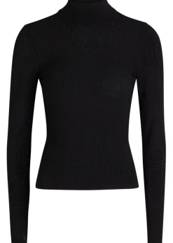 Lanie pointelle knit top