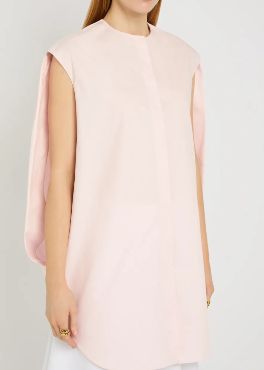 La Robe Berlingot cotton-poplin mini shirt dress