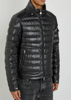Lauros detachable-hood padded shell jacket