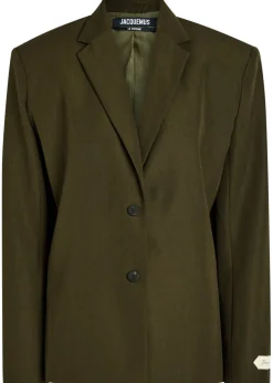 La Veste Carree wool blazer