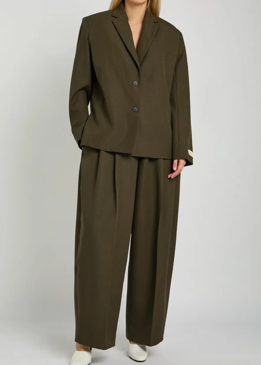 La Veste Carree wool blazer