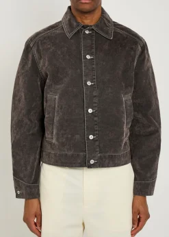 La Veste de-Nîmes Mirada brushed denim jacket