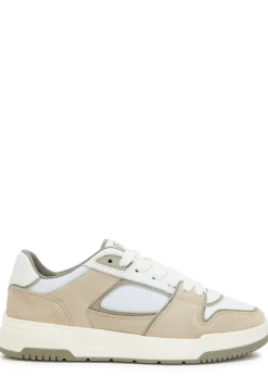 Lay Up panelled leather sneakers