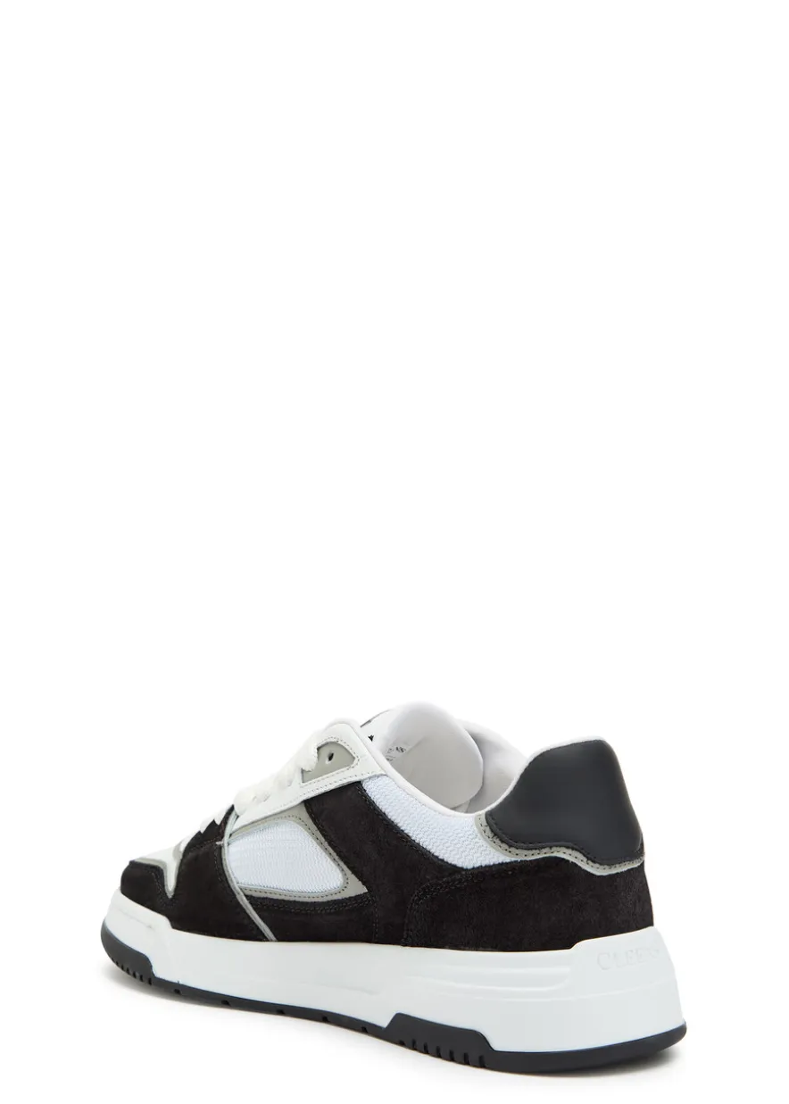 Lay Up panelled leather sneakers