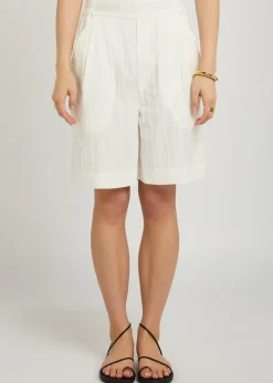 Lazarus textured woven shorts
