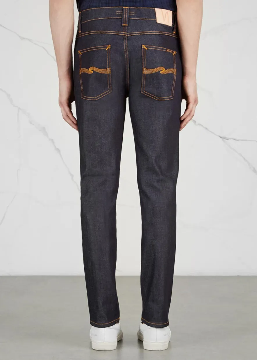 Lean Dean indigo slim-leg jeans