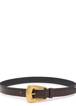 Leather belt
