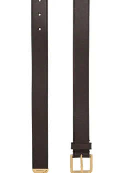 Leather belt