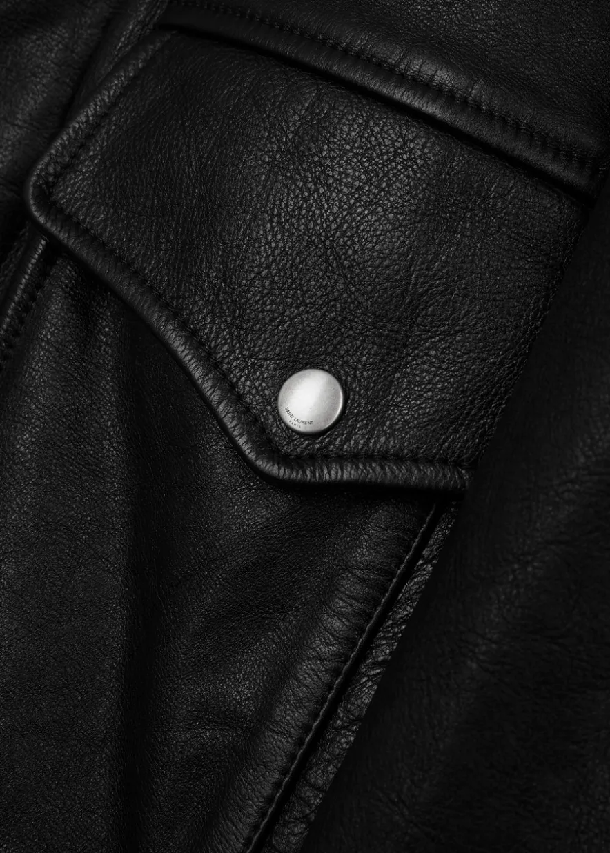 Leather jacket